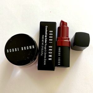 Bobbi Brown Crushed Lip Color Ruby and vitamin Enriched Face Base Brand new